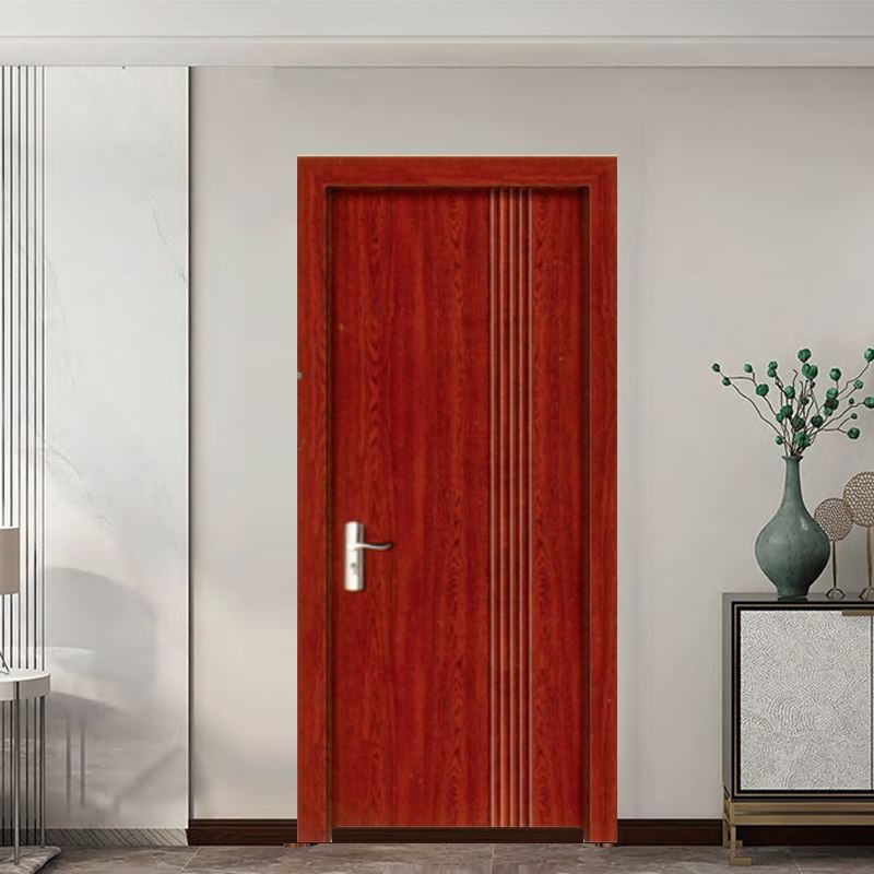 Apdarinātas koka iekšdurvis PVC