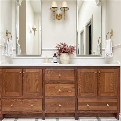 Krāsota vannas istabas tualete