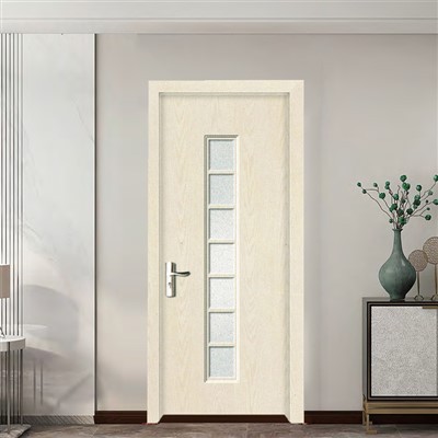 Šūpoles vannas istabas PVC koka durvis