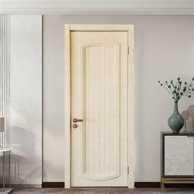 Koka paneļu apietas bīdāmās durvis