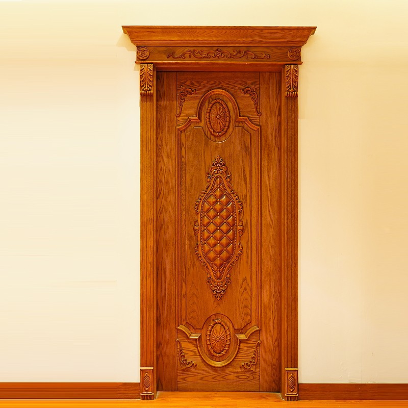 White Ooak Swing Timber Door suppliers